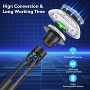 Solar Pathway Lights, 6 Pack Waterproof Outdoor Garden Lights with 8 Lighting Modes