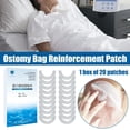 thumbnail image 2 of Ostomy bag reinforcement patch Skin Adhesive Stoma Isolation Hydrogel Strip, 2 of 8