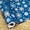 Blue Snowflake, variant on Reversible Red Christmas Wrapping Paper with Reindeer Snowflake ‘Merry Christmas’ Design for Birthday Baby Shower Bridal Shower Valentines Day - Mini Roll - 17 In X 32.8 Ft (46.5 sqft)