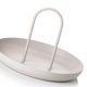 thumbnail image 3 of Estilo Sirvir la Bandeja de metal redonda redonda de mesa portátil BANDEJA de almacenamiento simple estilo moderno simple, 3 of 5
