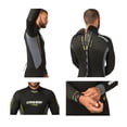 thumbnail image 3 of Traje completo para Caballero Cressi Fast Neopreno de 5mm Talla XXL Negro, 3 of 3