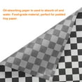 thumbnail image 4 of 100pcs Square Checkered Pattern Wax Paper Sheets 7" x 7", Blue, 4 of 7