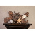 thumbnail image 2 of McNemar, C. Thomas 18x13 Black Ornate Wood Framed with Double Matting Museum Art Print Titled - Nautical Still Life I, 2 of 4