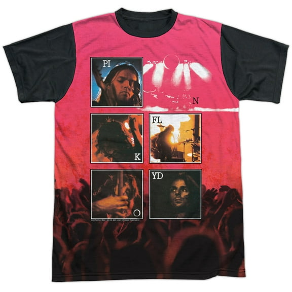 Pink Floyd Live Unisex Adult Halloween Costume Sublimated T Shirt