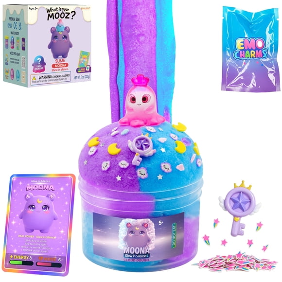 Kit de slime MOOZ Moona Cloud Dough 220 g, no pegajoso