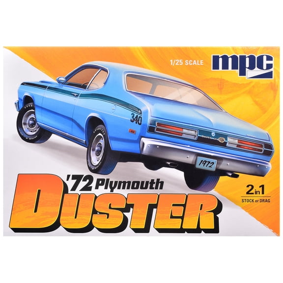 Skill 2 Model Kit of 1972 Plymouth Duster 2-in-1 Kit 1/25 Plastic Model by MPC