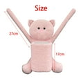 thumbnail image 3 of Caja de pañuelos para coche, dispensador de pañuelos de peluche cortos de animales, dispensador de servilletas para coche, dispensador de basura Estilo C, 3 of 3