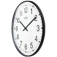 thumbnail image 3 of Infinity Instruments Profuse Black Transitional Analog Display Wall Clock, 3 of 6