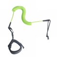 thumbnail image 4 of BESTSKY Coiled Surfboard Leash Lightweight Paddle Leash for Outdoor Shortboard Kayak Green, 4 of 6
