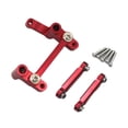 thumbnail image 2 of Colcolo RC Car Steering Kits Parts Aluminium Alloy for 1/14 14301 14302 14303 RC Car red, 2 of 8