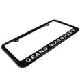 thumbnail image 3 of iPick Image for Jeep Grand Wagoneer Black Real 3K Carbon Fiber License Plate Frame, Official Licensed, 3 of 6