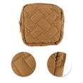 thumbnail image 4 of Unique Bargains 1 Pc Lady Portable Square Lipstick Bag for Outdoor Activities Deep Brown, 4 of 5