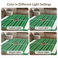 thumbnail image 7 of ODIKA 8'x10' Washable Area Rug Non-Shedding, Easy Care, Football Athletic Door Field Hash Details Bold Stripe Doormat for King Size Bedroom Under Bed, Master Suite, 7 of 7