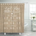 thumbnail image 1 of Cortina de Ducha ABPHQTO Arpillera Personalizada 150x180 cm, 1 of 1