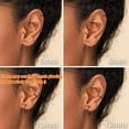 thumbnail image 6 of 1Pcs G23 Titanium Nose Rings Hoops for Women 20/18/16G Septum Rings Nose Piercings Jewelry Lip Conch Helix, 6 of 10