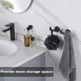thumbnail image 2 of Towel Hooks For Bathrooms,matte Black Towel Hook For Kitchen Bathroom,sus304 Stainless Steel Coat Hook,heavy Duty Double Towels Holder Hooks For Hangi, 2 of 4