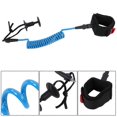 thumbnail image 3 of Bodyboard Coiled Wrist Leash Surfing Accessories 5.5mm/1.5m Blue, 3 of 3