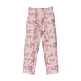 thumbnail image 4 of Xecao Orchids Flowers Men's Straight Lounge Pajama Pants: The Ultimate in Comfortable Sleepwear, 4 of 9