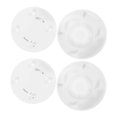 thumbnail image 1 of WEUVEB 2 Pcs Conteneurs Cachés pour Rangement d'Argent Blanc Plastique Rond pour Usage Résidentiel, 1 of 8
