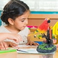 thumbnail image 1 of Battery Operated Birds Toys Simulated Induction Sound Control Voice-Activated Talking Parrots Moving Pet, 1 of 6