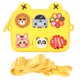 thumbnail image 2 of Bolso de hombro para niños ANGGREK bolso de mensajero dibujos animados amarillo, 2 of 8