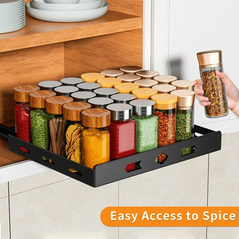 Vertical Spice Drawer Organizer Spice Rack Holders 2x3x22 Spice