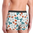thumbnail image 3 of Uemuo Floral Strawberr Pattern Men's Boxer Briefs,Trunk Anti-Chafing,Comfortable, Durable, and Stylish Underwear-Large, 3 of 9