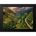 thumbnail image 2 of Souto, Felipe 24x19 Black Modern Framed Museum Art Print Titled - Between Rice Canyon, 2 of 5