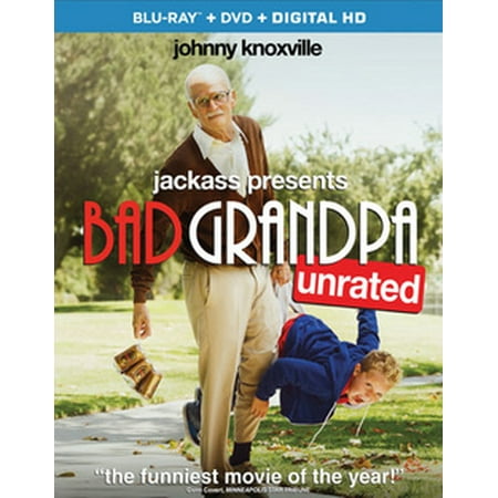 Jackass Presents: Bad Grandpa (Unrated) (Blu-ray + DVD + Digital (Best Of Jackass 2)