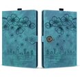 thumbnail image 2 of FJLBDE Case for OnePlus Pad 2 / Pad Pro 12.1 inch 2024 with Stand, Card Slot, Embossed Cat PU Leather Cover, Green, 2 of 7