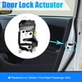 thumbnail image 2 of Unique Bargains Front Right Door Lock Actuator 931-493 9030-04010 for Toyota Tacoma 1998-2004 Black, 2 of 7