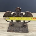 thumbnail image 4 of Vintage Bat Paperweight Figurine Solid Chinese Symbol of Luck Desk Decor Cultural Ornament, 4 of 6