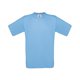 thumbnail image 2 of B&C - Camiseta Básica de manga corta y cuello redondo Exact 190 para hombre - 100% algodón (Azul cielo), 2 of 2