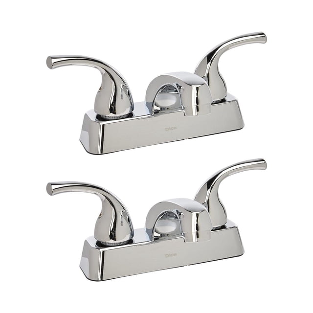Mezcladora Dica 2 Pack 4' Lavabo C/Manerales 4054 Cromado