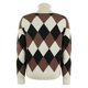 thumbnail image 2 of Gibobby Suéter de cuello alto mujer, Suéter de Punto Trenzado para Mujer 2023 con Cuello Alto y Manga Larga, Casual, Suelto, Grueso, para Exteriores(A,XG), 2 of 4