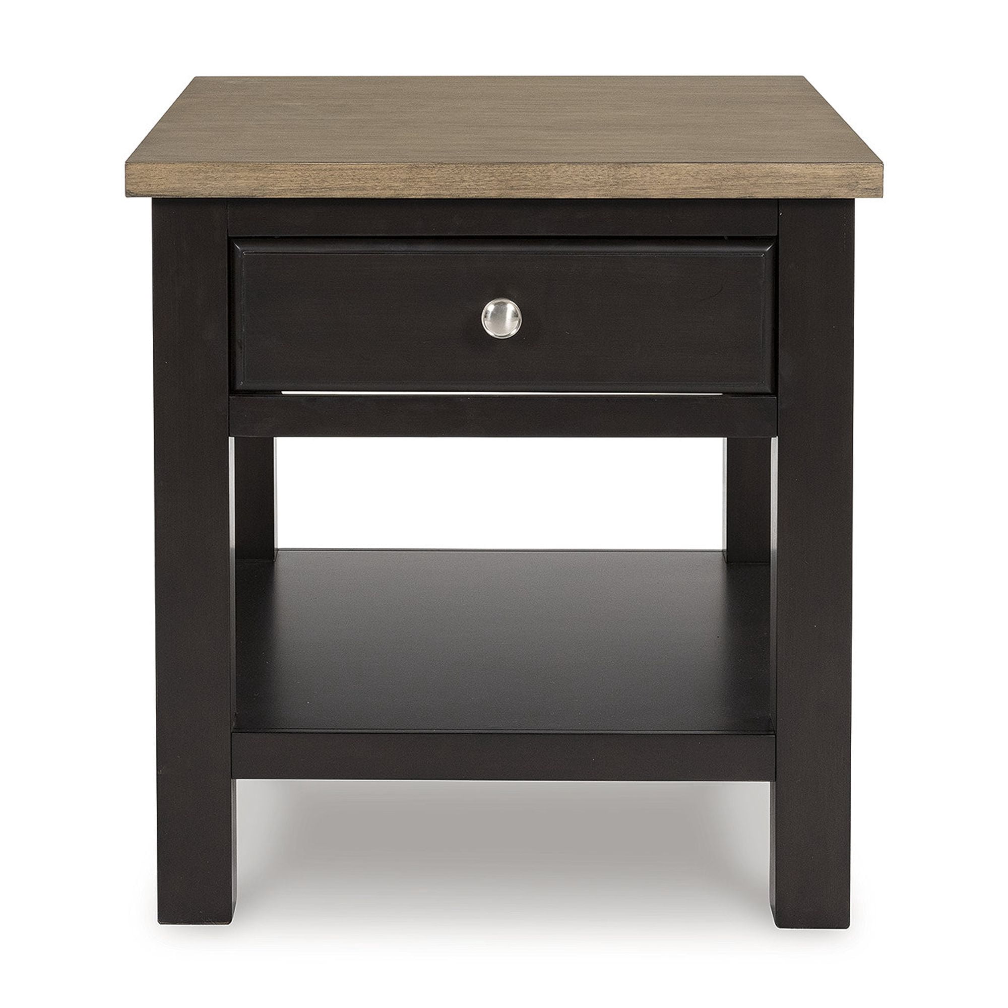 Signature Design by Ashley Drazmine 1 Drawer End Table, Brown