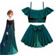 thumbnail image 1 of Disney-traje de baño de princesa Elsa para niñas, traje de baño de dos piezas con diseño de Jasmine y Isabela, Cosplay Fivean unisex, 1 of 2