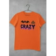 thumbnail image 5 of Old Glory Juniors Halloween Bat Poop Crazy Short Sleeve T Shirt, 5 of 6