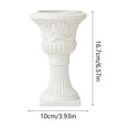 thumbnail image 3 of Jarrón de cerámica para arreglos florales | Jarrón decorativo para el hogar | Jarrón sencillo de mesa para decoración de interiores, 3 of 6