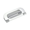 thumbnail image 5 of Uxcell 74x34x5mm Finger Flush Pull Handle Rectangle for Drawer Door Bright Silver 3 Pack, 5 of 5