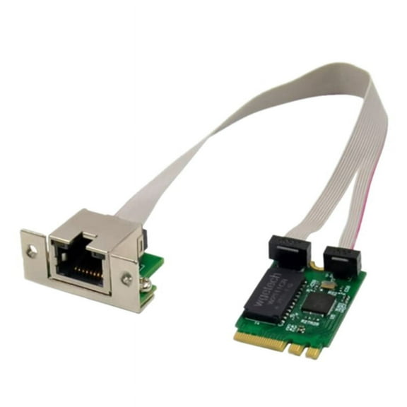 M.2 A E 2.5G Ethernet Adapter 2.5G/1G/100M Multi-Gigabit M.2 Network Card 8125B COM