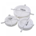 thumbnail image 4 of 3-Piece Dough Press Set: Perfect for Dumpling, Calzone, Ravioli, Empanada, 4 of 5