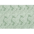 thumbnail image 4 of BEST TUXEDO Men's Formal, Prom, Wedding, Homecoming, Tuxedo Vest, Bow-Tie & Hankie Set in Sage Paisley - L, 4 of 4