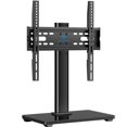 thumbnail image 1 of PERLESMITH Pieds Universels pour Téléviseur de 32 à 60 Po, Support de Téléviseur de Table jusqu'à 88 Lb, Support de Téléviseur à Hauteur Réglable, Base Universelle pour Téléviseur, 1 of 9