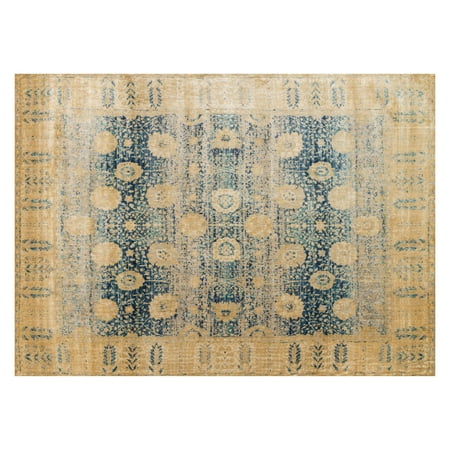 Loloi Anastasia AF-09 Indoor Area Rug Traditional Persian rug styling shines through with the carefully distressed Loloi Anastasia AF-09 Indoor Area Rug. This majestic area rug features traditional circular burst patterns on a colored ground. The broad border is adorned with wheat ear motifs to convey a sense of abundance and fruitfulness. As part of Loloi s collection of power-loomed area rugs  this one is crafted with non-allergenic polypropylene fibers. Made in Egypt. Loloi Rugs With a forward-thinking design philosophy  innovative textures  and fresh colors  Loloi Rugs sets the standards for the newest industry trends. Founded in 2004 by Amir Loloi  Loloi Rugs has established itself as an industry pioneer and is committed to designing and hand-crafting the world s most original rugs. Since the company s founding  Loloi has brought its vision to an array of home accents  including pillows and throws