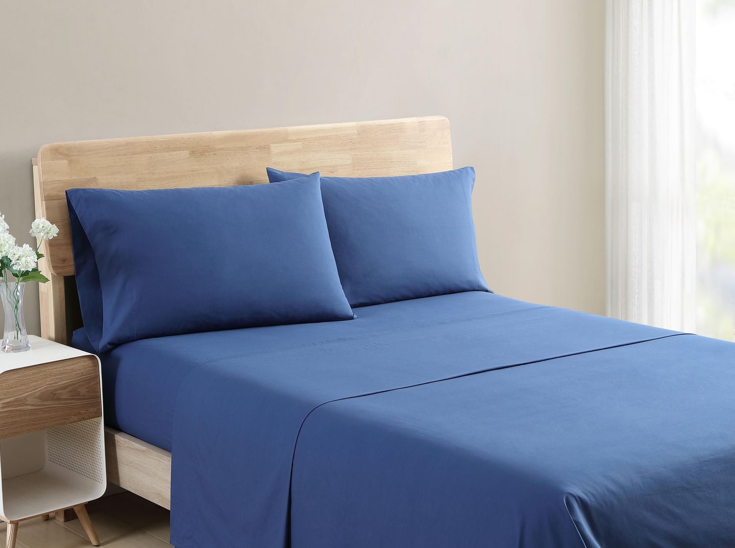 Avery Homegrown Solid 4-Piece Sheet Set