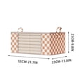 thumbnail image 3 of Ganfancp Cesta de Almacenaje Naranja y Blanca Ventana Visual Cesta de Almacenaje Armario Cesta de Almacenaje Cesta de Almacenaje Ofertas Flash 1 X Bolsa de Almacenamiento, 3 of 7