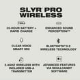thumbnail image 4 of Skullcandy SLYR Pro PS Wireless Gaming Headset White/Blue, 4 of 6