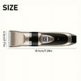 thumbnail image 3 of Quiet Cordless Dog Clippers - Rechargeable Electric Grooming Kit With Adjustable Comb & Detachable Blades - Perfect For Gentle Pets Of All Sizes, 3 of 5