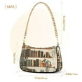thumbnail image 3 of FORMRS Womens Shoulder Bag with Chain Strap Clutch Purse Cute Tote Handbag, Shelf Plants, 3 of 7